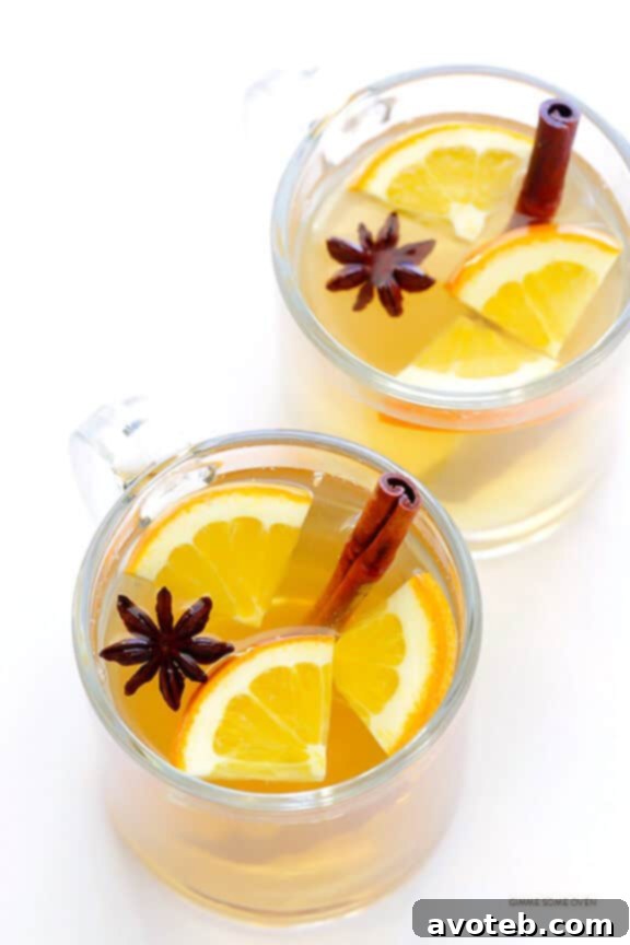 Cozy White Wine Elixir 2 Mulled White Wine Recipe -- easy to make, and so deliciously warm and comforting | gimmesomeoven.com