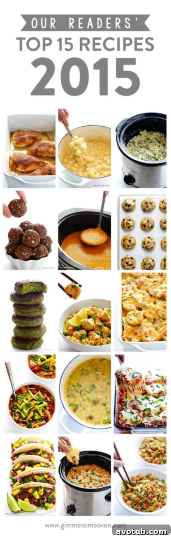 Gimme Some Oven's Top 15 Reader-Favorite Recipes of 2015