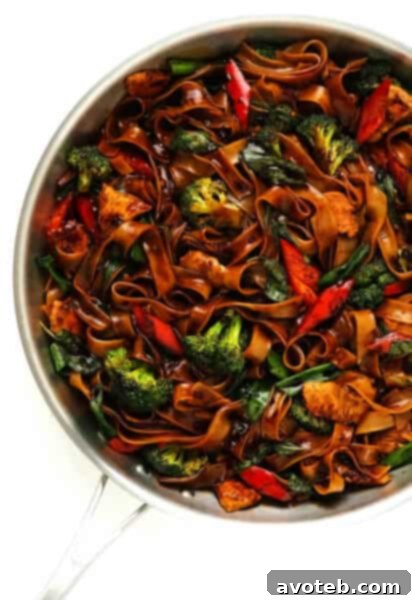 Thai Drunken Noodles (Pad Kee Mao)