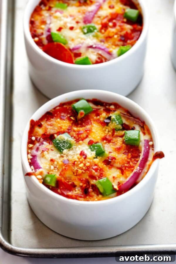 Quinoa Pizza Power Bowls 6 Delicious Easy Quinoa Pizza Bowls Topped with Parmesan and Red Pepper