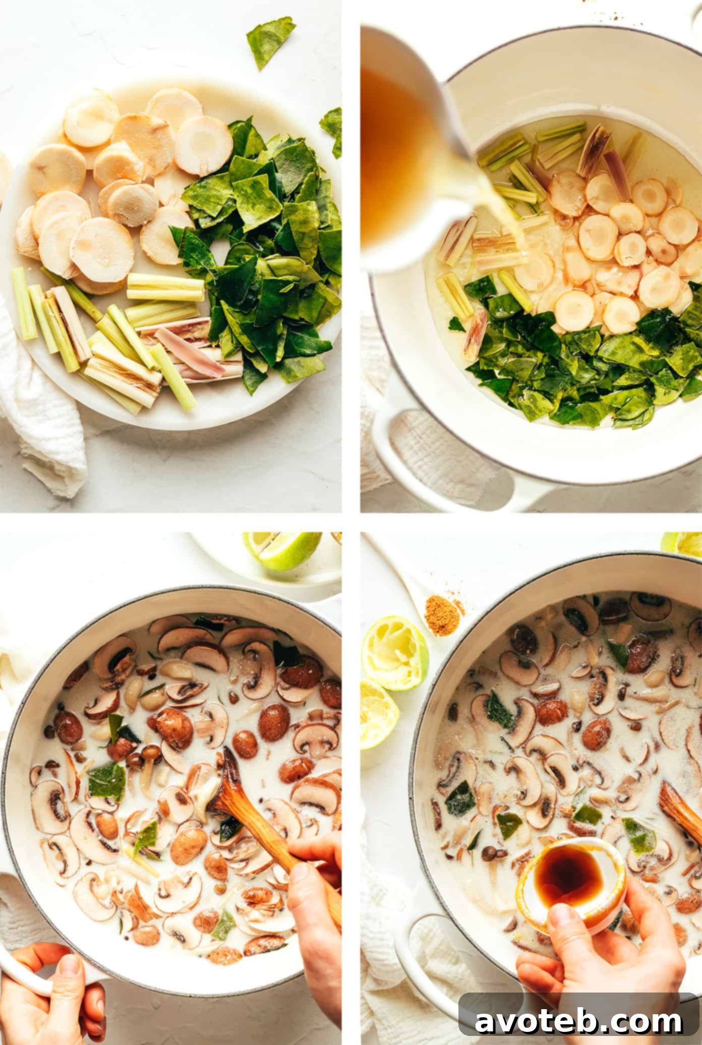 how to make tom kha gai