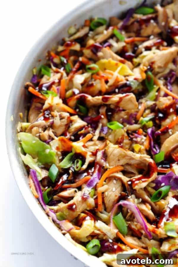 Learn how to make restaurant-quality Moo Shu Pork (or Moo Shu Chicken!) at home in just 20 minutes. So easy, so fresh, and soooo good! | gimmesomeoven.com