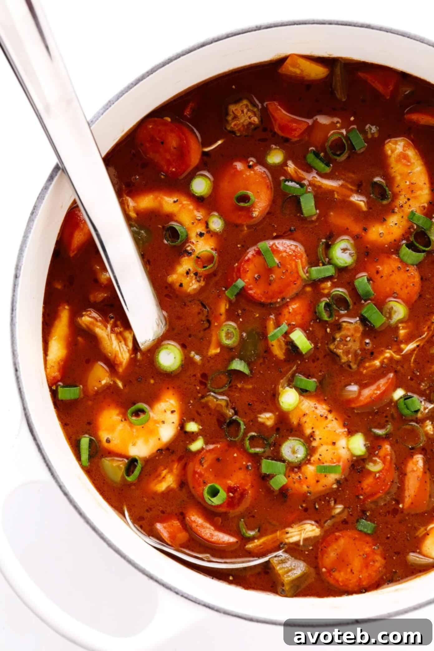 Ultimate Gumbo 3 Pot of Chicken, Sausage and Seafood Gumbo