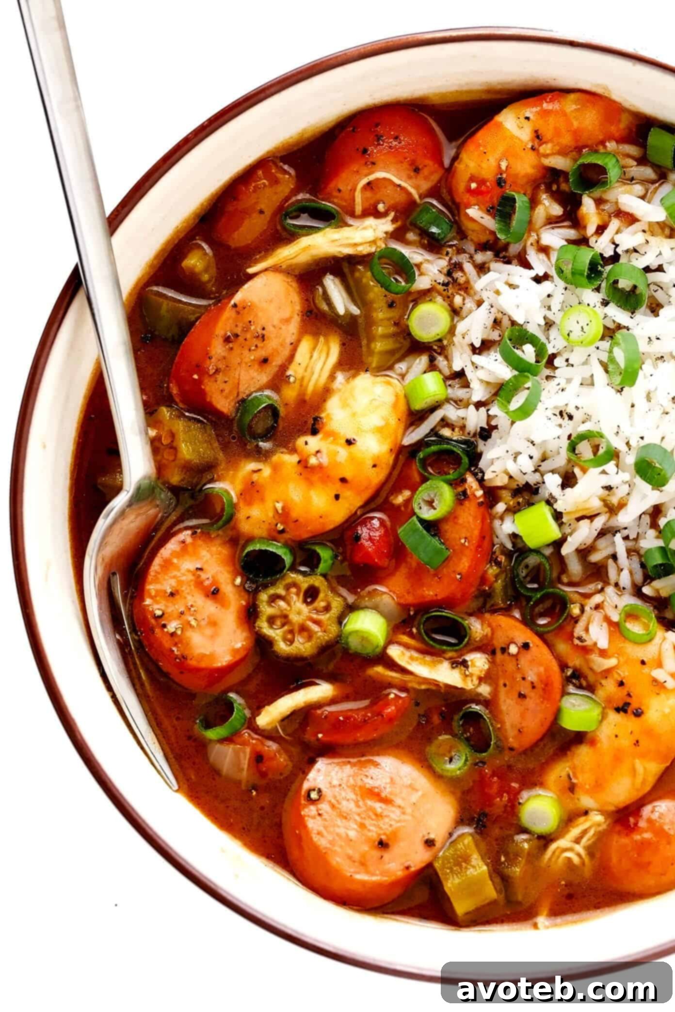 Ultimate Gumbo 6 Bowl of Gumbo with Andouille Sausage, Chicken and Shrimp