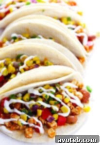 Chipotle Sofritas Tacos, a delicious and easy vegan recipe.