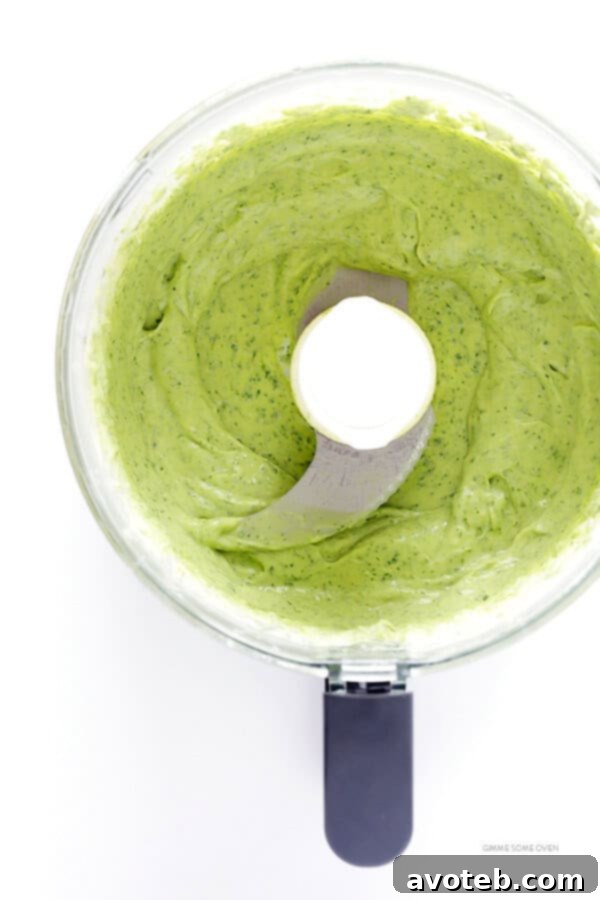 Creamy Avocado Sauce for tacos