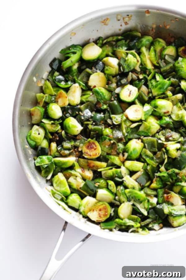Fresh ingredients for Brussels Sprouts Tacos
