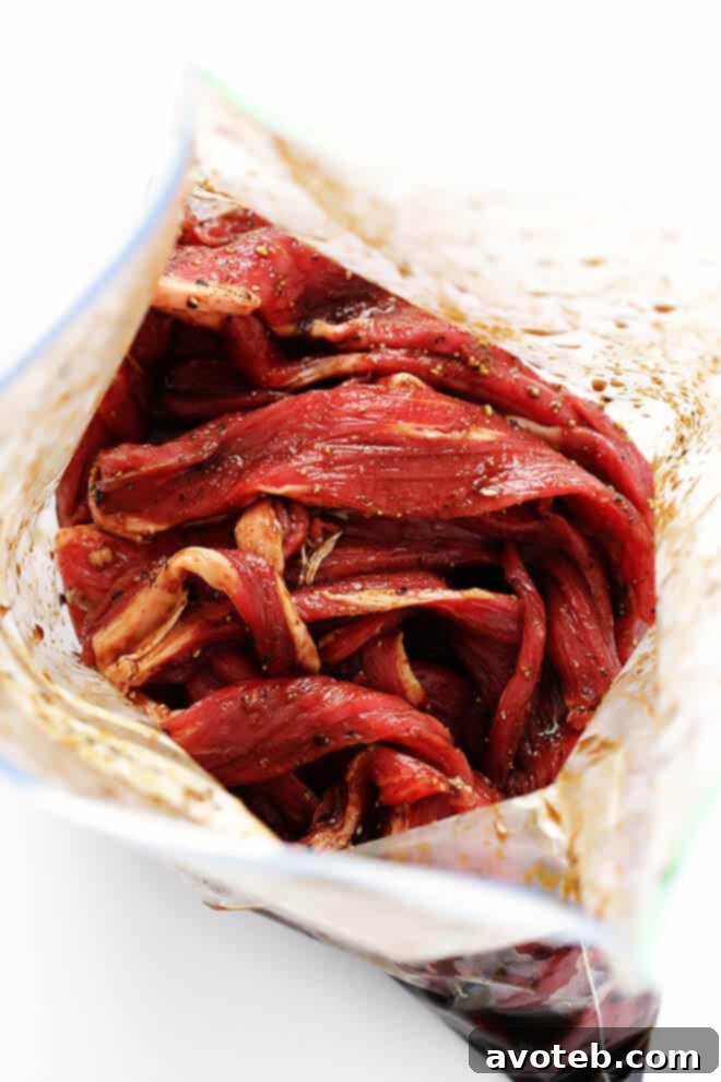 Seriously The BEST Beef Jerky Recipe -- easy to make at home, nice and savory and peppery, and SO delicious! | gimmesomeoven.com
