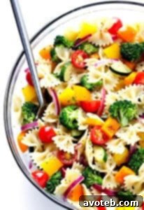 Veggie Lovers' Pasta Salad