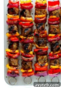 Korean Steak Kabobs recipe card image