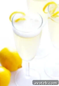 Classic French 75 Cocktail recipe card image
