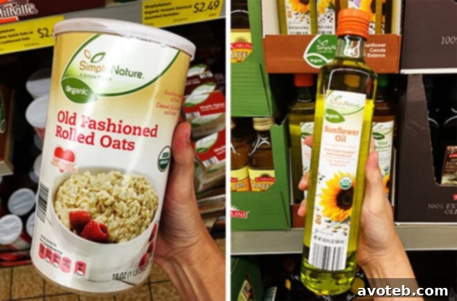 ALDI Oats and Sunflower Oil