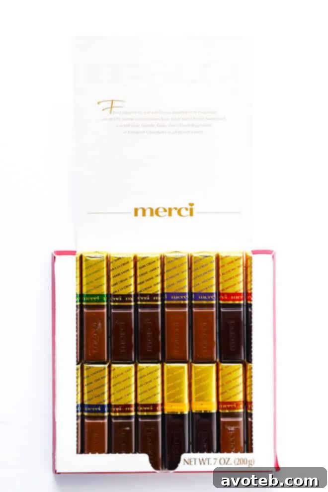 Cultivating Gratitude 3 Merci Chocolates as a perfect thank you gift