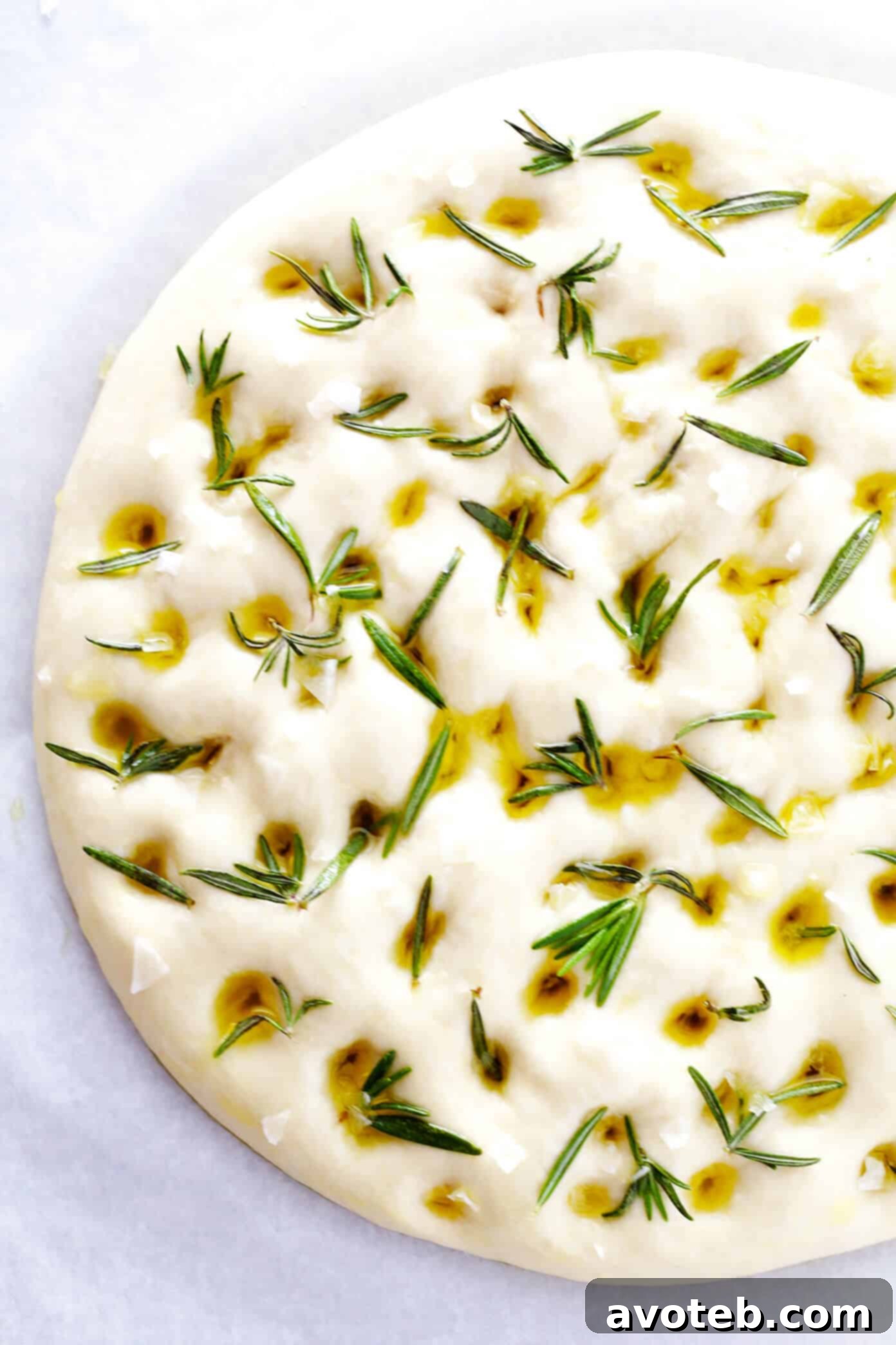 How To Make Focaccia Bread with Rosemary