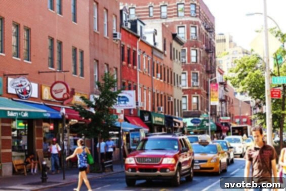 Food Tour in Greenwich Village, New York City Greenwich Village food tour participants enjoying a culinary adventure in NYC