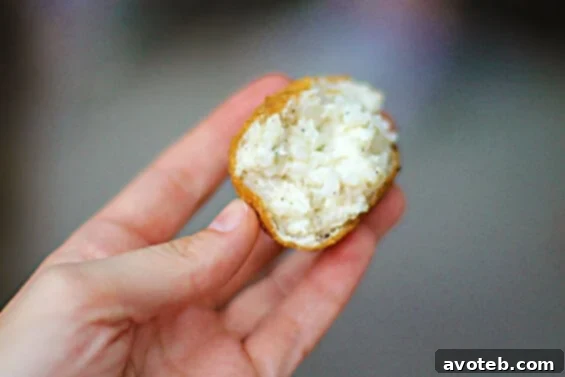 Rice balls from Faicco's, a must-try in Greenwich Village Delicious fried rice balls from Faicco's Italian Specialties