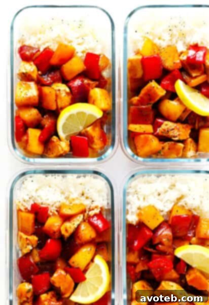 Hawaiian BBQ Chicken Bowls - featured image