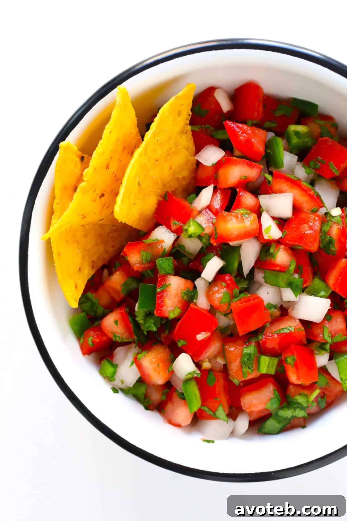Easy Pico de Gallo Salsa