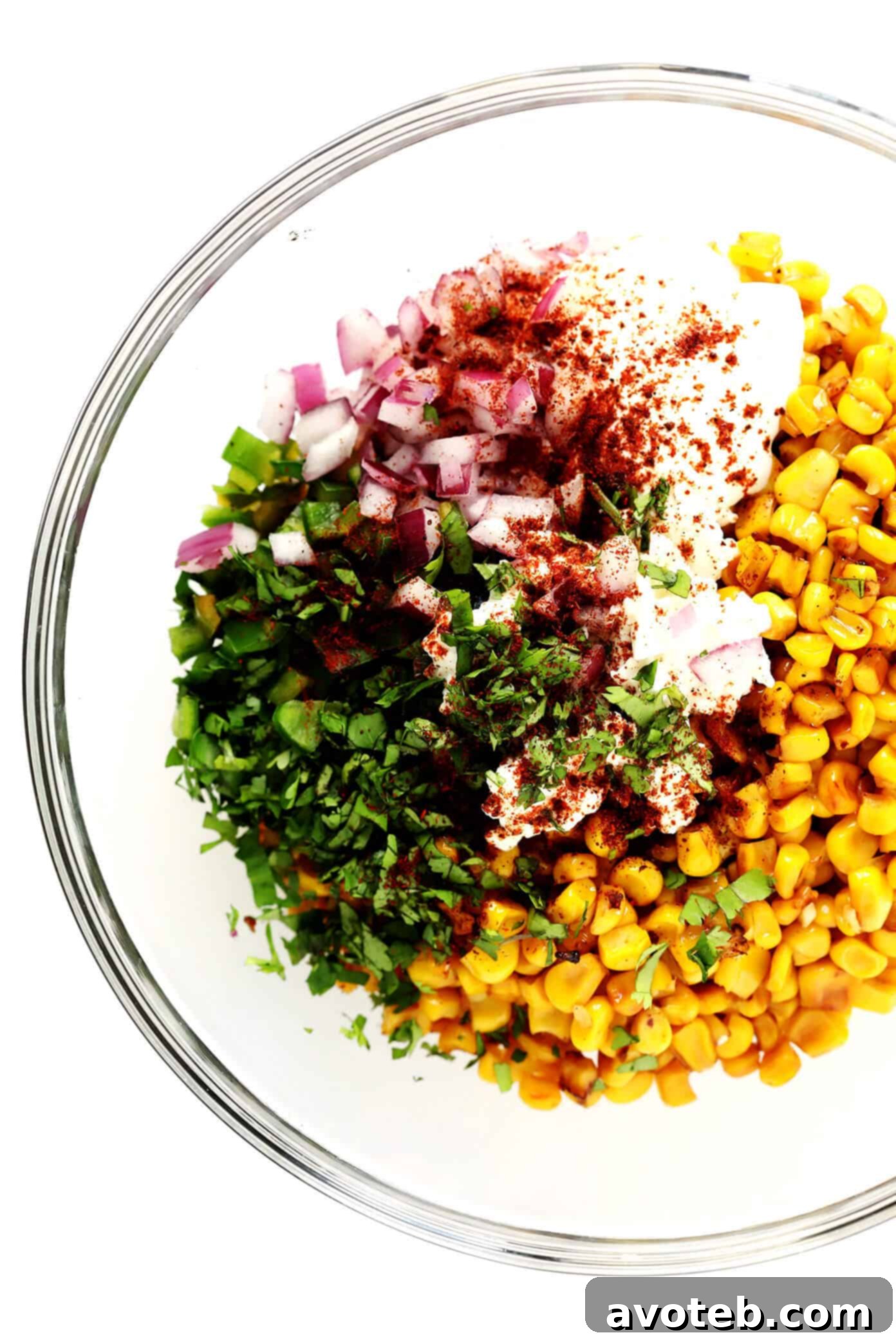Elote (Mexican Street Corn) Dip Ingredients