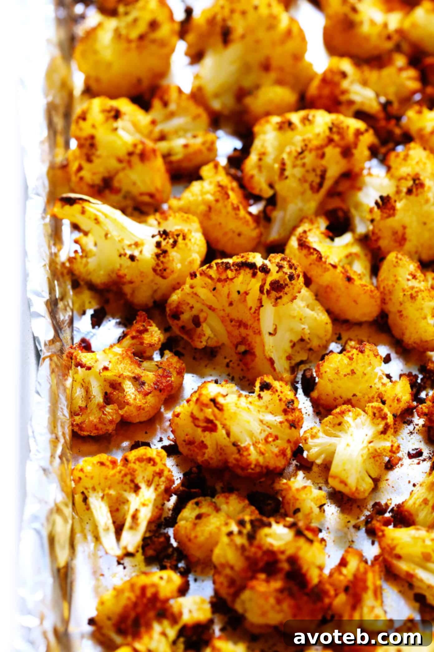 The Best Roasted Cauliflower Recipe!