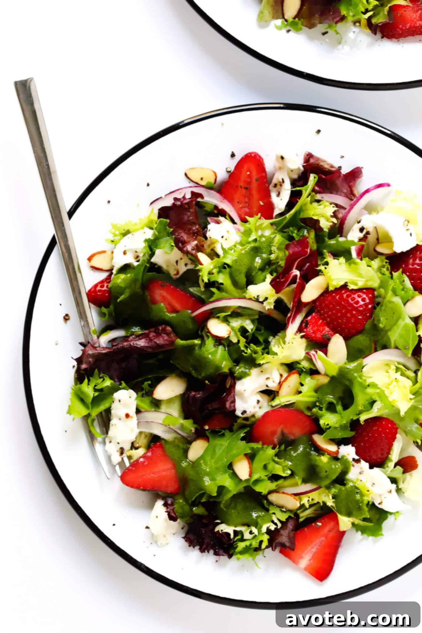 Burrata's Strawberry Bliss with Basil Vinaigrette 6 Finished Summer Strawberry Burrata Salad with Basil Vinaigrette