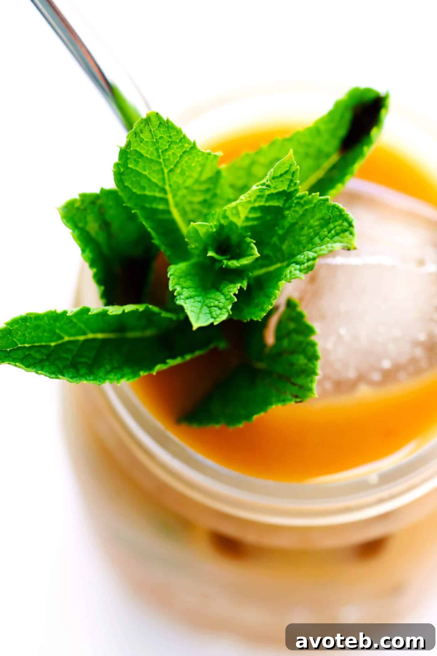 The Best Mint Mojito Iced Coffee
