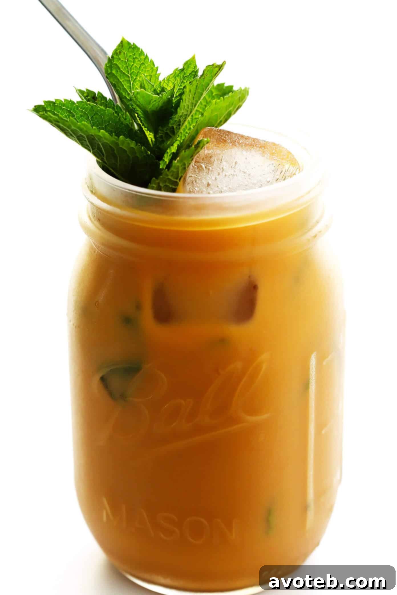 Copycat Philz Mint Mojito Iced Coffee