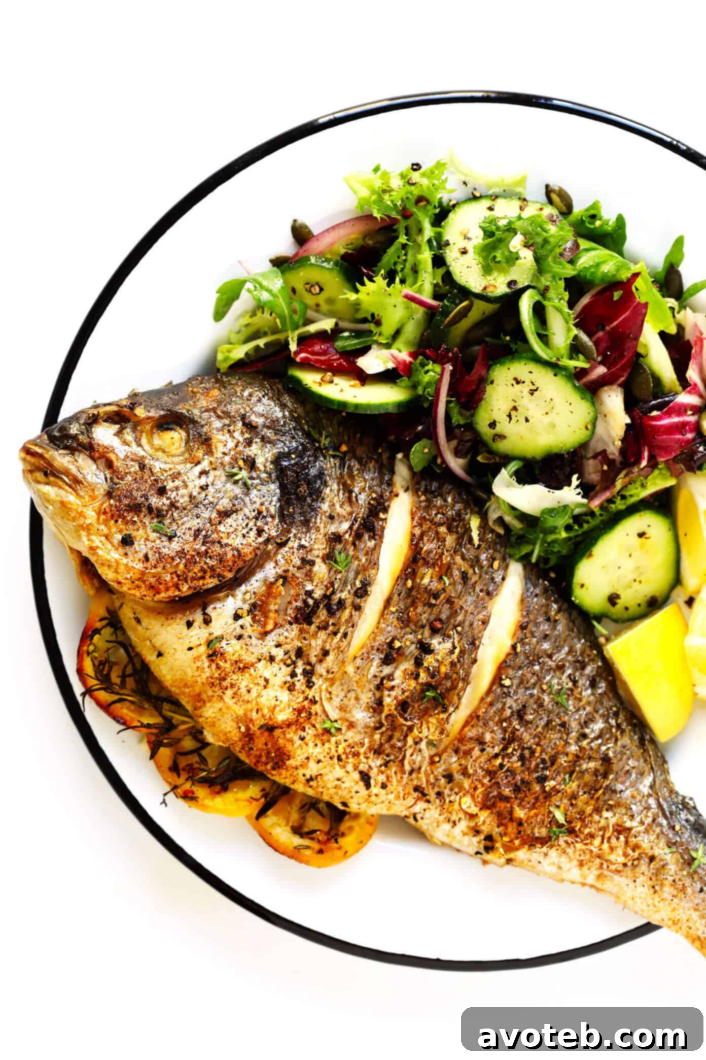 Oven Roasted Whole Fish Tutorial
