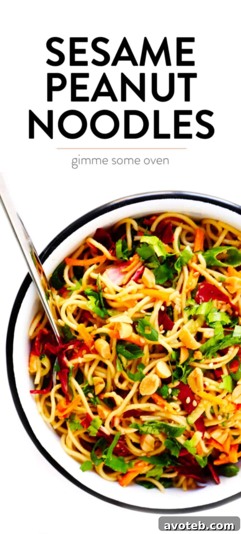 The Most Delicious Cold Sesame Peanut Noodles Recipe, perfect for a quick and easy meal