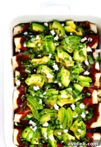 Roasted Cauliflower Enchiladas Recipe from Gimme Some Oven