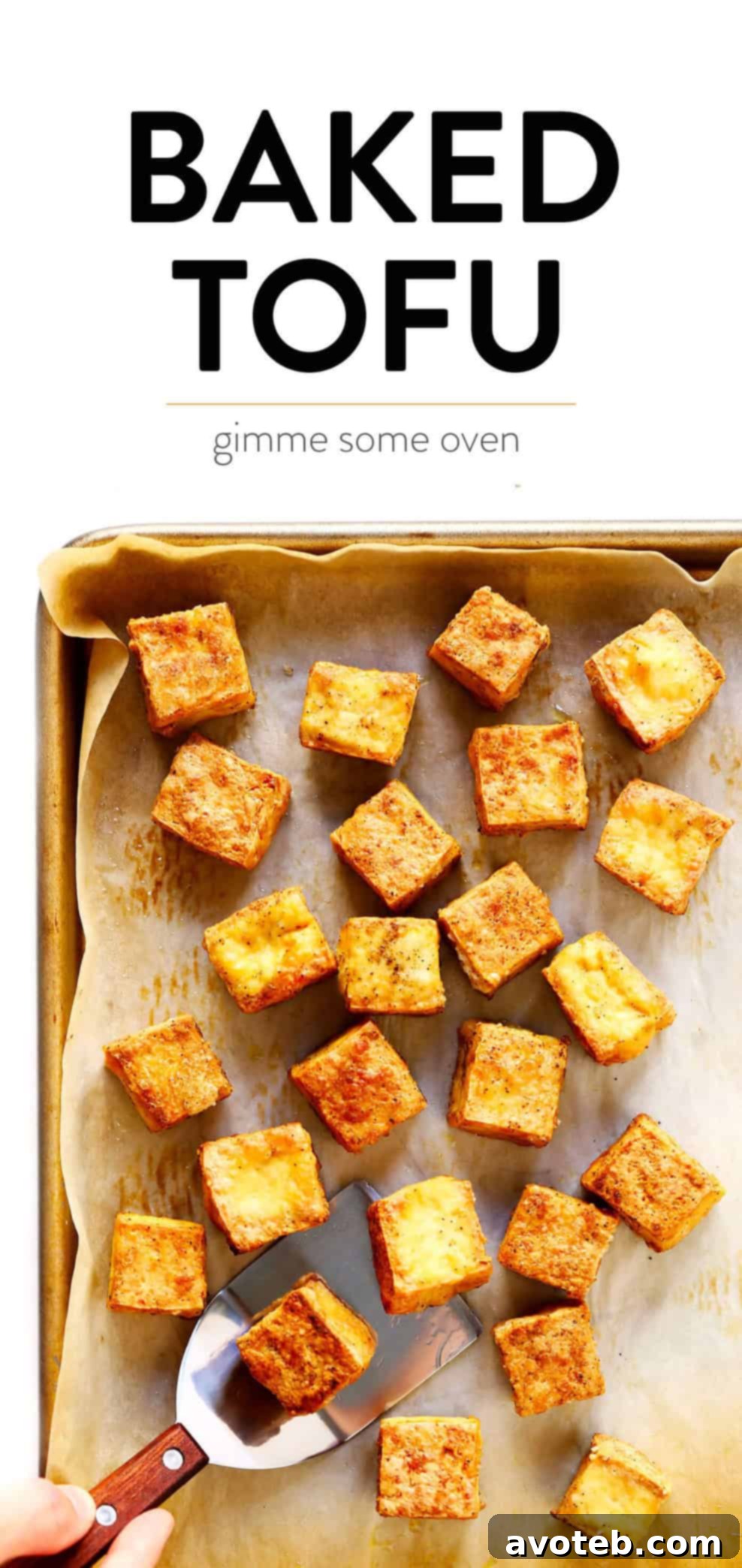 Easy Crispy Baked Tofu Recipe | How To Bake Tofu