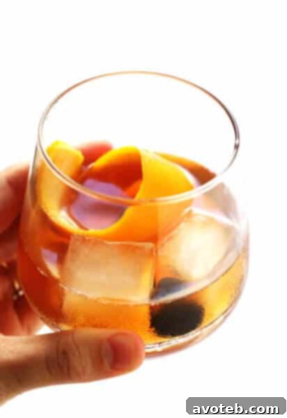 Maple Old Fashioned Cocktail