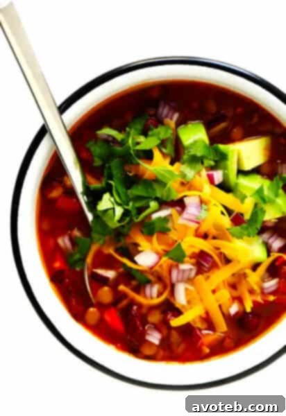 Delicious Vegetarian Chili