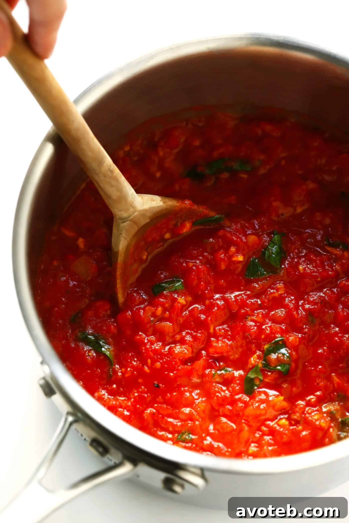 Spicy Arrabbiata Sauce with Basil