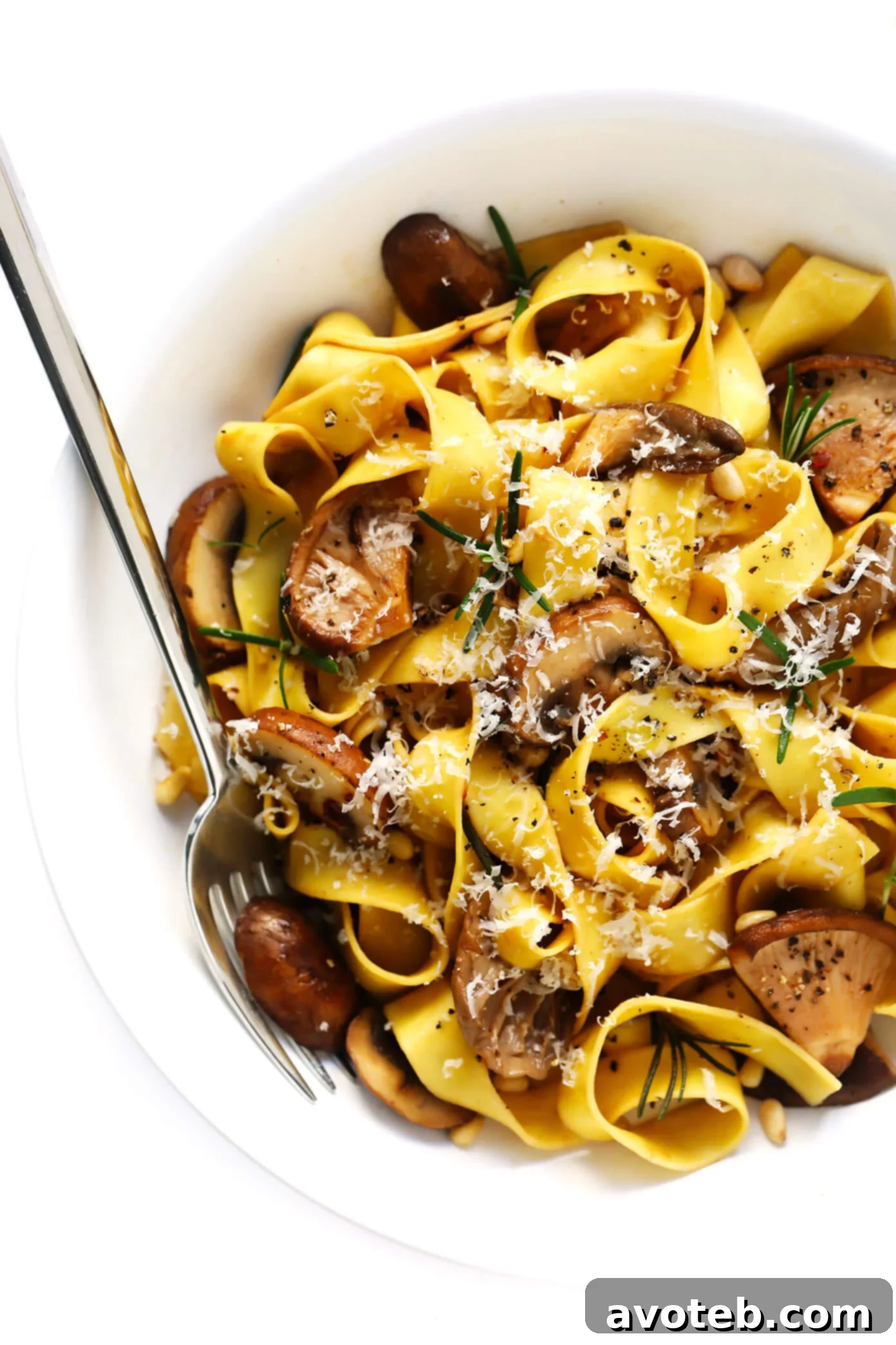 Mushroom Lovers Pasta - A Vegetarian Delight