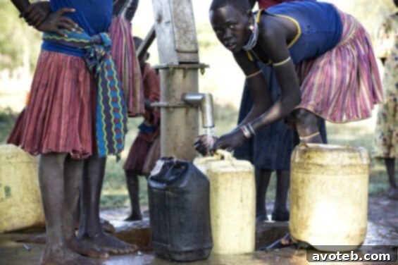 women@well2 Women gathering clean water from a newly constructed well in Kenya