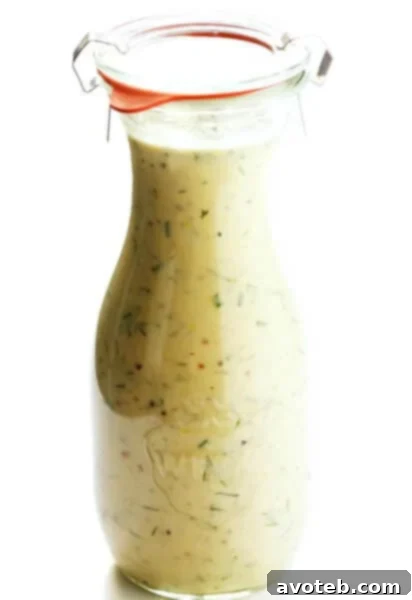 Tahini Ranch Dressing
