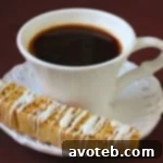 Close-up of freshly baked Pumpkin Pie Biscotti