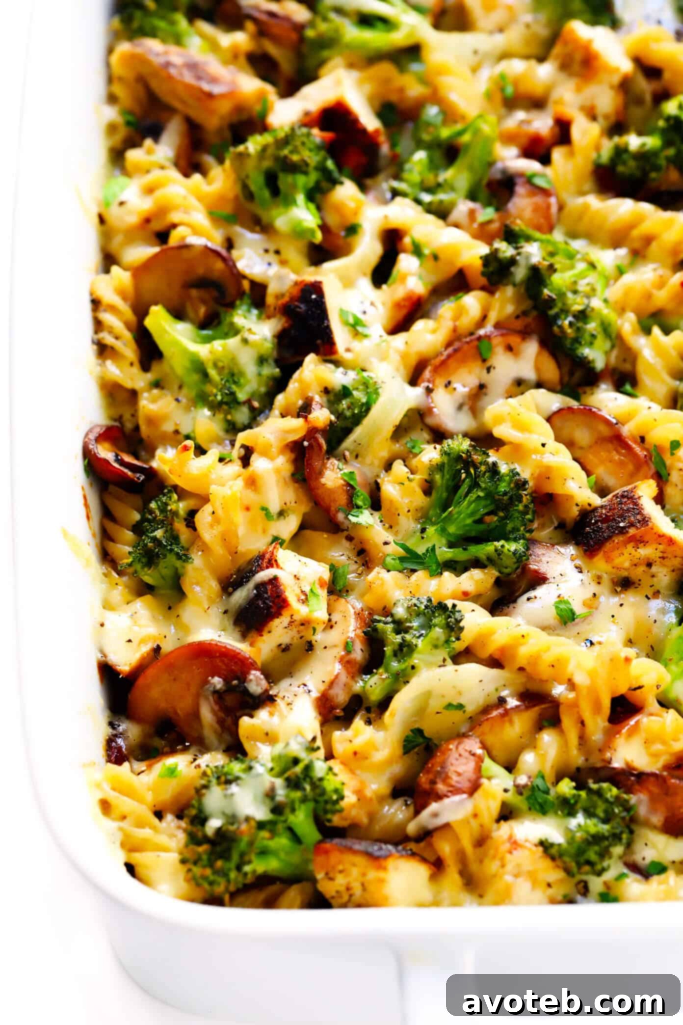 Ingredients for Healthier Broccoli Chicken Casserole