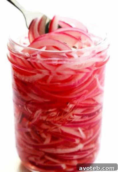 Quick Pickled Red Onions