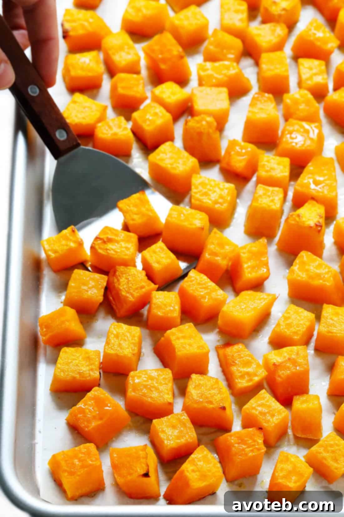 Golden Roasted Butternut Squash Diced or Halved