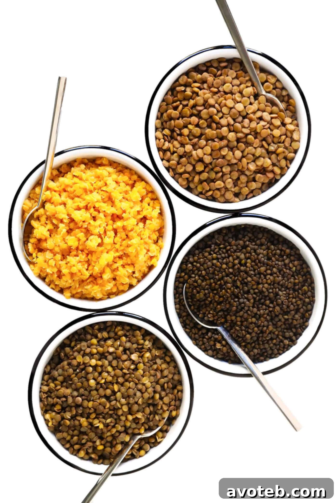How To Cook Lentils (Red, Black, Brown, Green, or French Lentils)