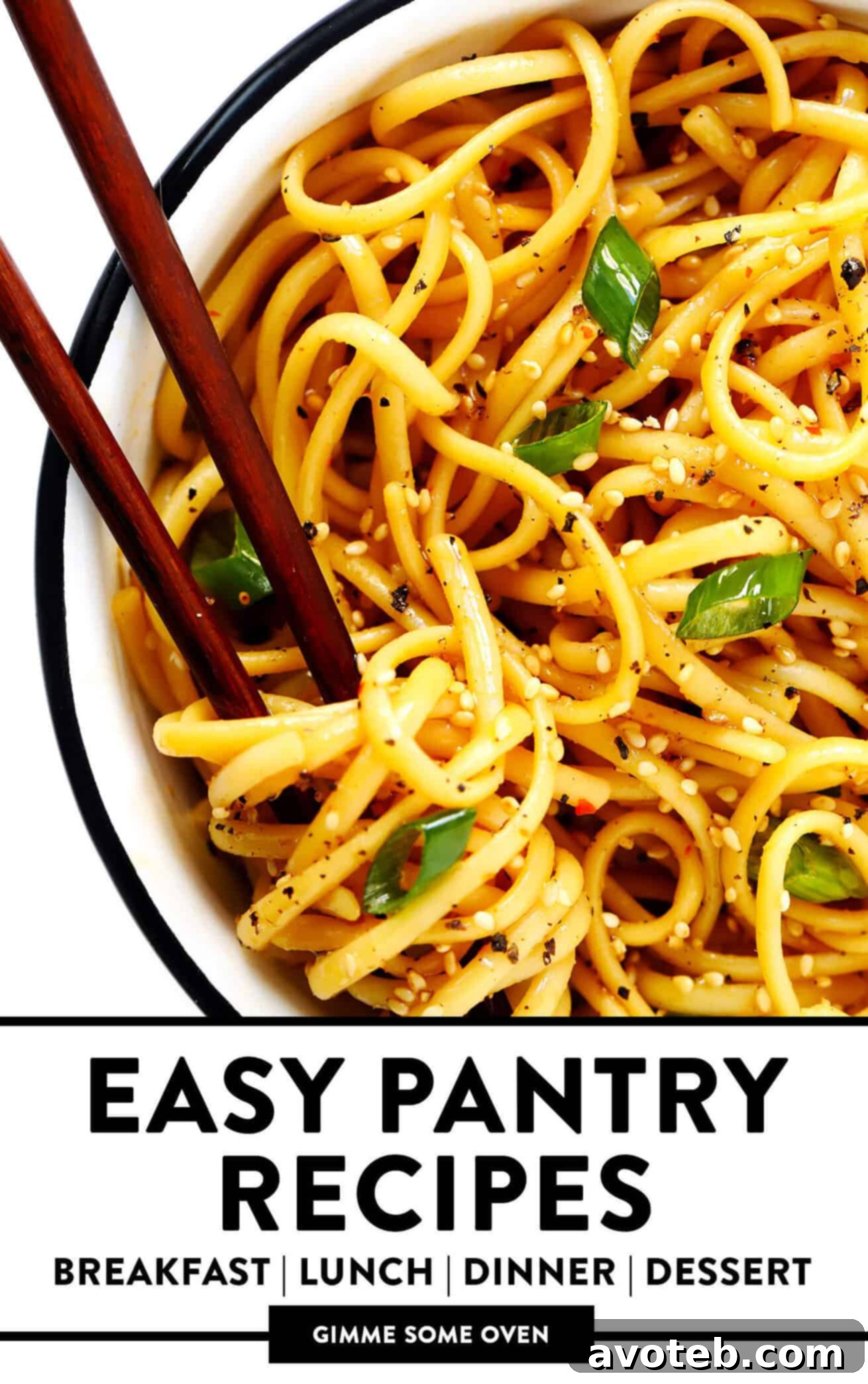 Easy Pantry Recipes for Breakfast, Lunch, Dinner and Dessert - Discover simple, delicious, and freezer-friendly meals made with pantry staples, including soups, salads, casseroles, cookies, rice, beans, and more. Get tips for substitutions and storage on gimmesomeoven.com
