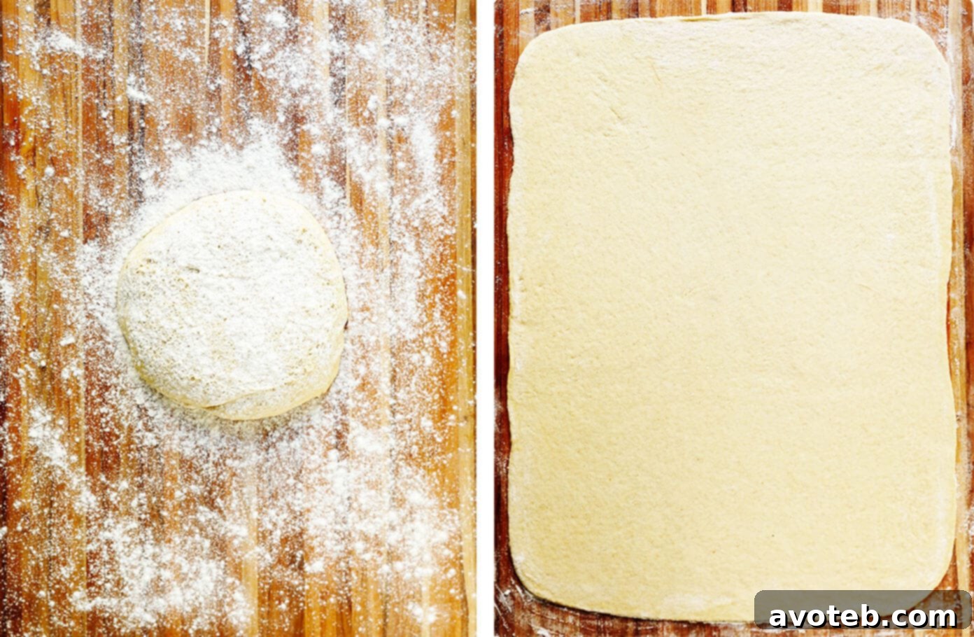 Preparing the Dough for Homemade Swedish Cinnamon Buns