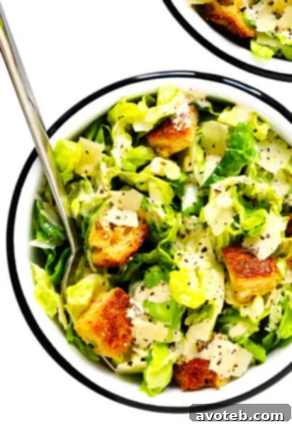 The Best Homemade Caesar Salad
