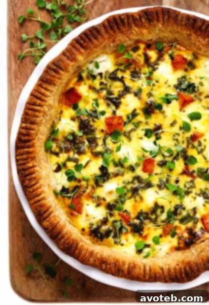 Butternut Squash Quiche