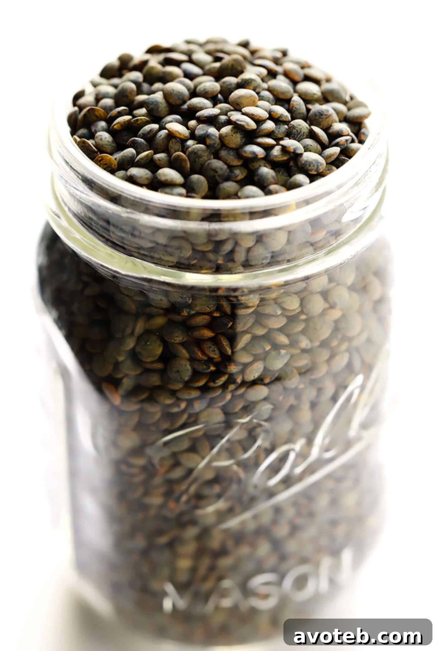 French Lentils (Lentils de Puy) for a delicious, healthy soup
