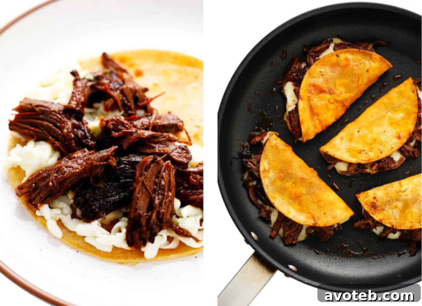 How to make birria tacos (assembly)