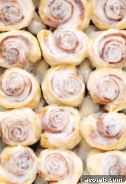 Puff Pastry Cinnamon Rolls