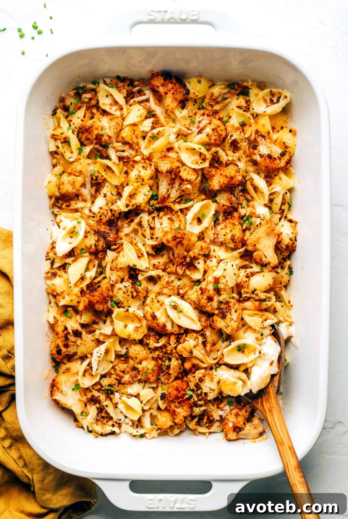 Roasted Cauliflower Mac and Cheese - main image